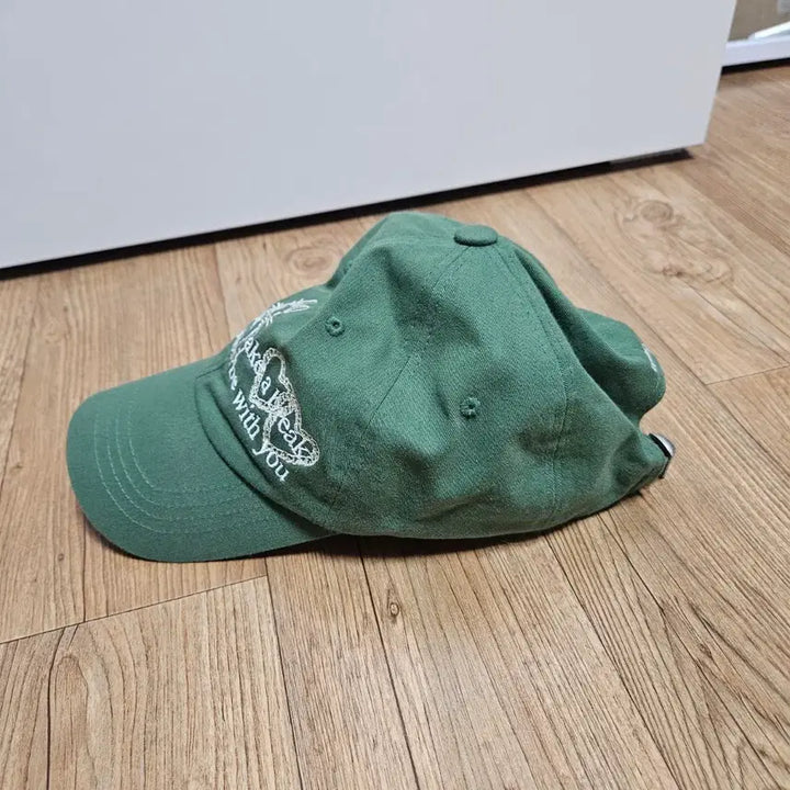 [BUNJANG] Millo Happiness Ball Cap Green / 밀로 해피니스 볼캡 그린