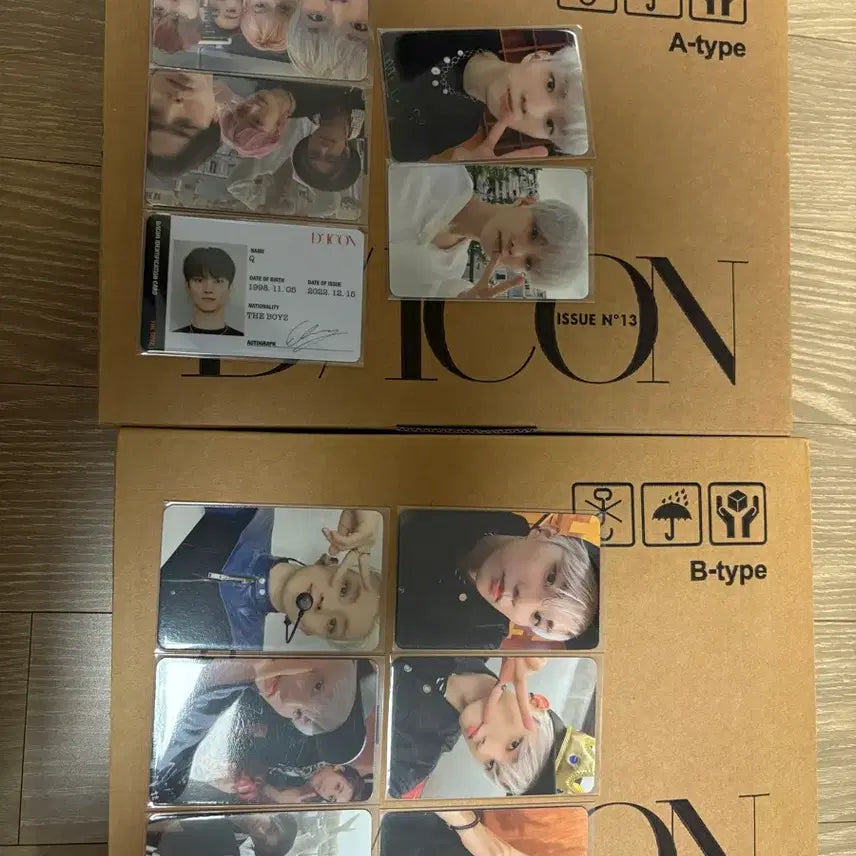 더보이즈 디아이콘 큐 A, B 타입