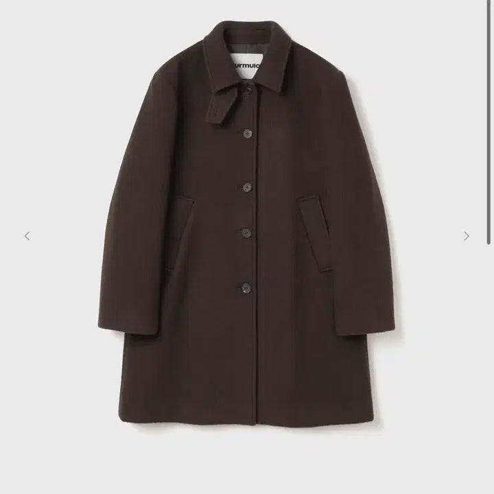 [BUNJANG] Bermula Oversized Single Coat Brown / 버뮬라 오버사이즈 싱글코트 브라운