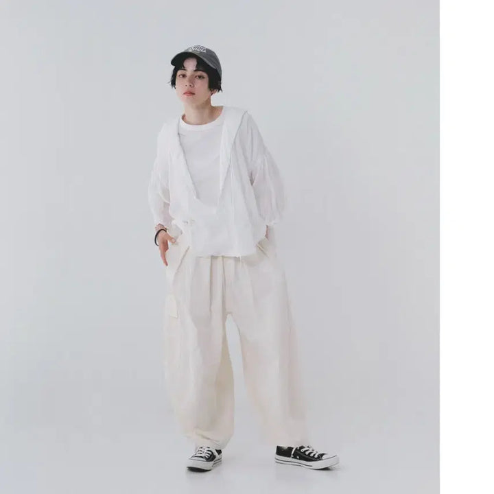[BUNJANG] nest Robe Cotton Fatigue Pants Ivory / 네스트로브 nest Robe 코튼 퍼티그 팬츠 아이보리 F