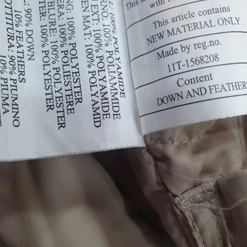 [BUNJANG] Parajumpers Ivory Padded Jacket (XS) / 파라점퍼스 패딩 아이보리(XS)