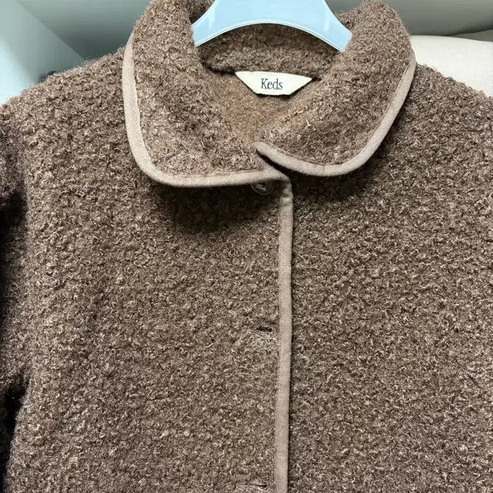 [BUNJANG] Keds Kara Fleece Jacket / keds 케즈 카라 플리스 자켓