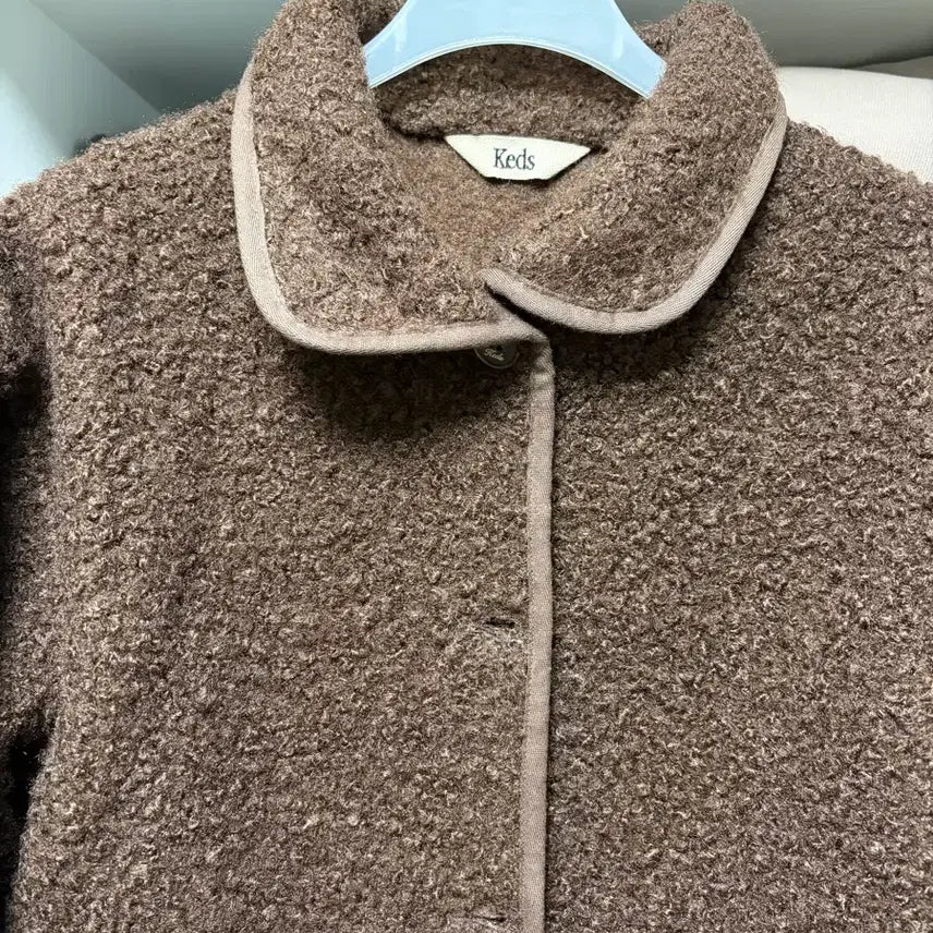 [BUNJANG] Keds Kara Fleece Jacket / keds 케즈 카라 플리스 자켓