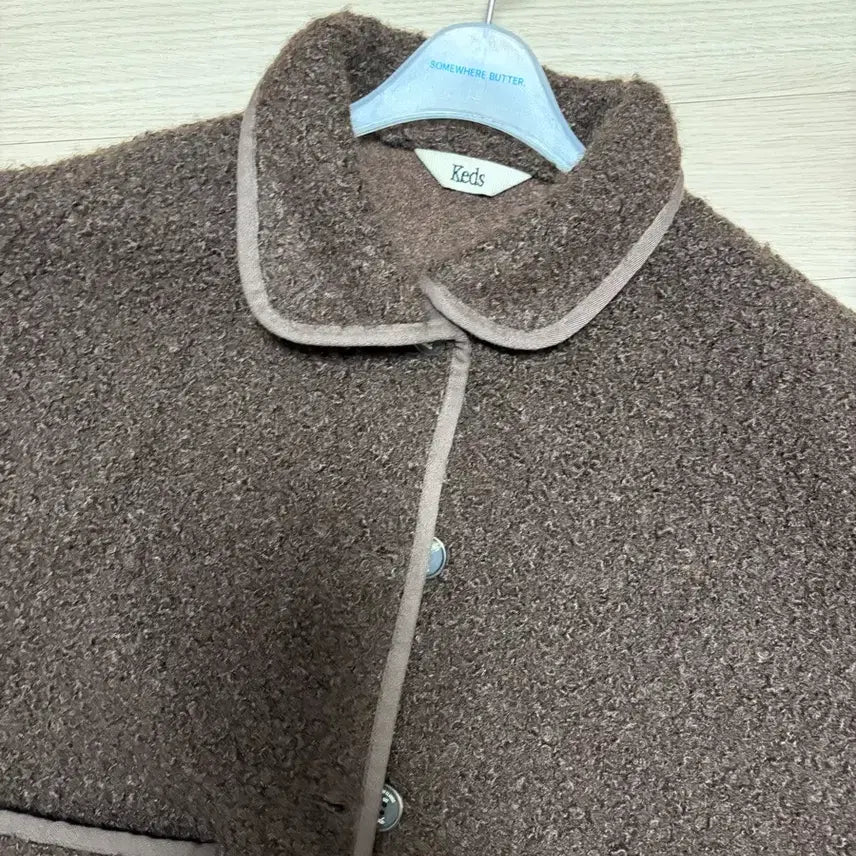 [BUNJANG] Keds Kara Fleece Jacket / keds 케즈 카라 플리스 자켓