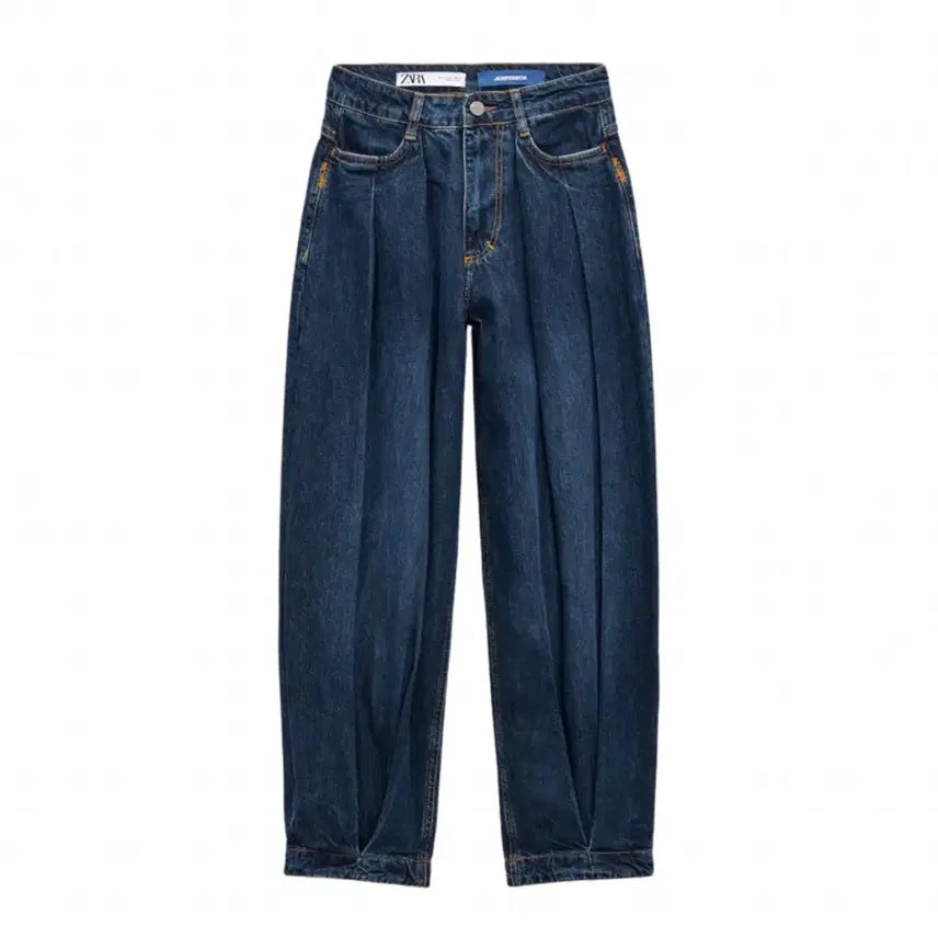 [BUNJANG] ADER Error X ZARA Wide Leg Jeans Blue / [40]아더에러X자라 와이드 레그 진 블루
