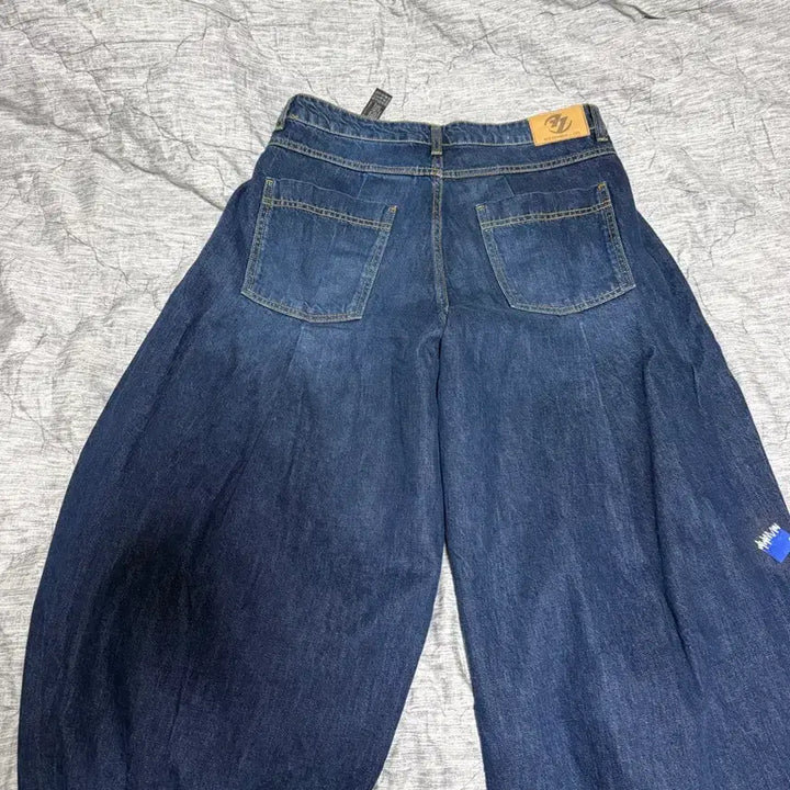 [BUNJANG] ADER Error X ZARA Wide Leg Jeans Blue / [40]아더에러X자라 와이드 레그 진 블루