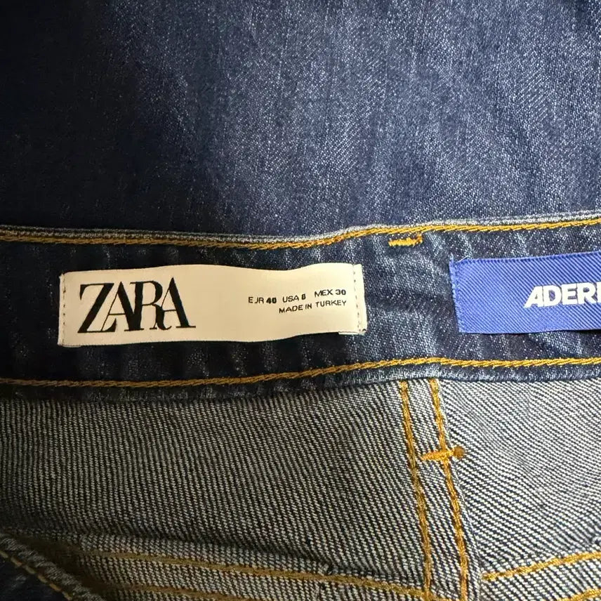 [BUNJANG] ADER Error X ZARA Wide Leg Jeans Blue / [40]아더에러X자라 와이드 레그 진 블루