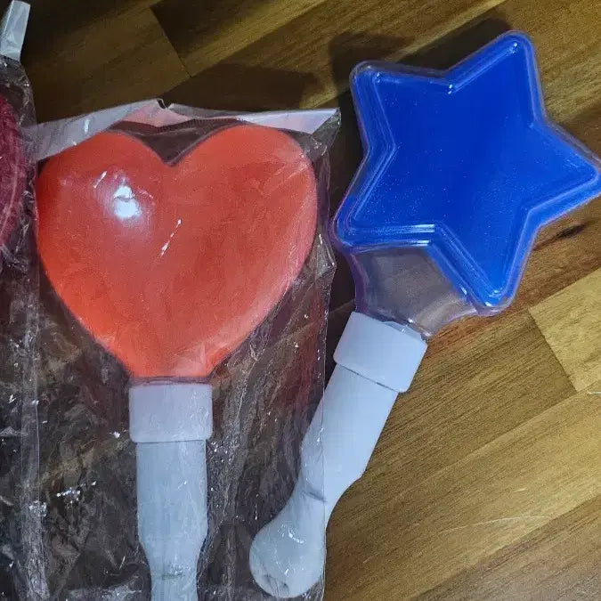 [BUNJANG] Light Stick Bundle Set / 하트응원봉(4개)+소형LED경광봉