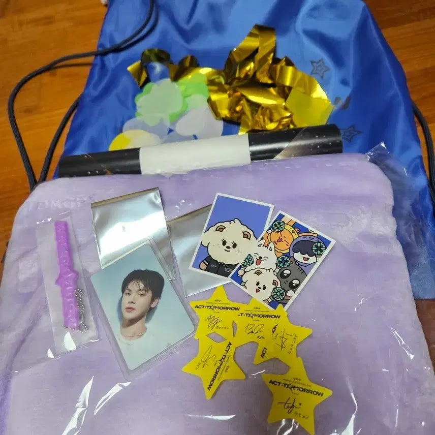 투바투 액트 투모로우 프리미엄 시트 업그레이드 연준 포카 밤긋 컨페티