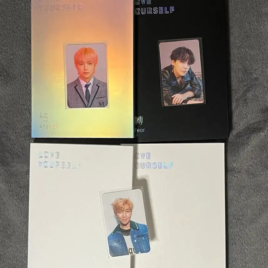 방탄 bts loveyourself 공개앨범 포카포함