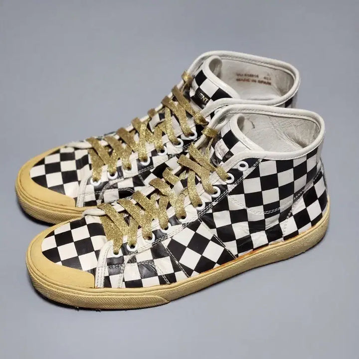 [BUNJANG] Saint Laurent Surf Checkered Sneakers / 생로랑 16s/s surf 체커보드 스니커즈 40.5사이즈