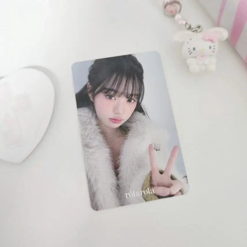 아이브 원영 장원영 로라로라 싸포 싸인 포카