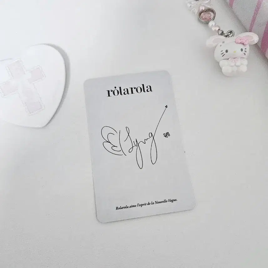 아이브 원영 장원영 로라로라 싸포 싸인 포카