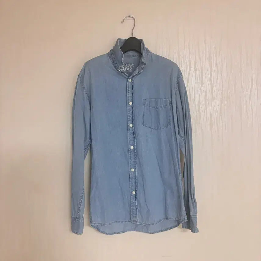 [SOLD OUT] SPAO 인디고 데님 셔츠 L