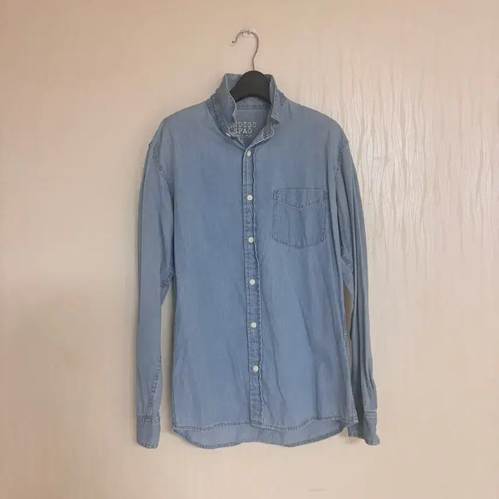 [SOLD OUT] SPAO 인디고 데님 셔츠 L