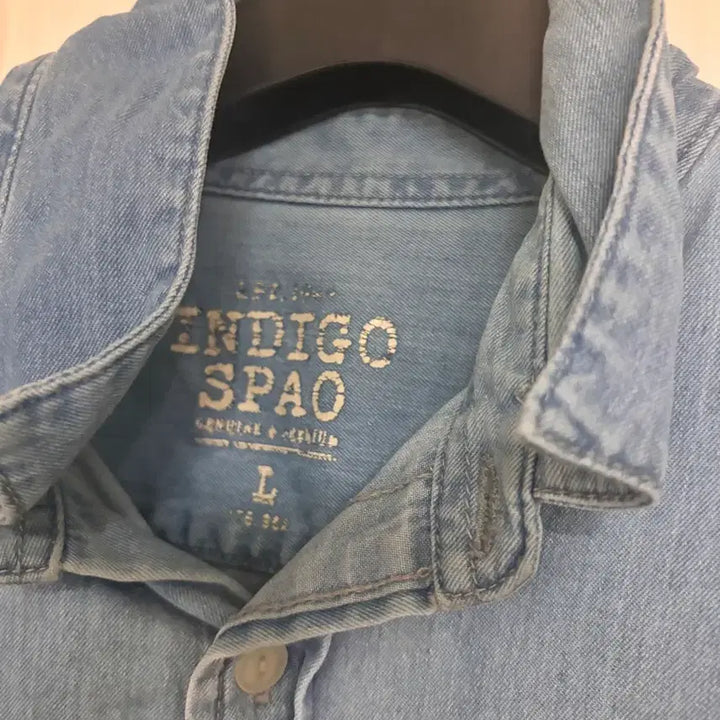 [SOLD OUT] SPAO 인디고 데님 셔츠 L