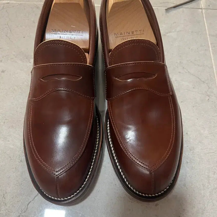 [BUNJANG] MAKERS V-Tip Loafer #4 Cordovan / 메이커즈 makers v-tip 로퍼 # 4 코도반