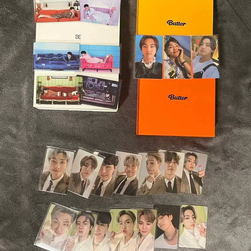 방탄 bts BE 버터 공개앨범 포카포함