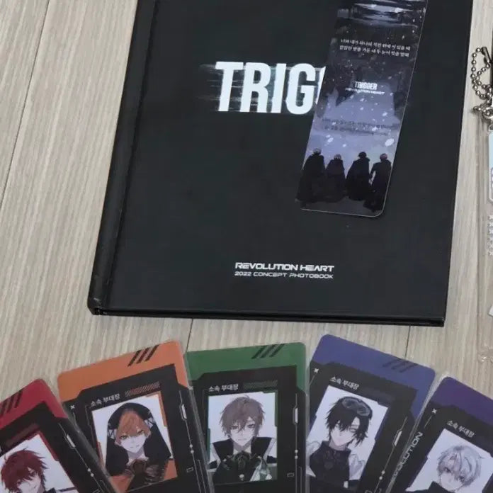 리레볼루션 트리거 2022 포토북 + 포토카드 유닛증 세트 일괄
