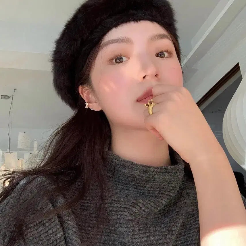 [BUNJANG] The Great Edition Angora Beret / [택만뗀새상품]오늘만6만원쿨거시!! 더그레이트에디션앙고라베레모위라라