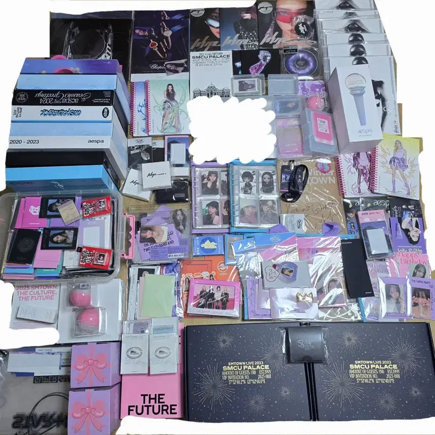 (31일전까지만 250만원에 일괄판매) 에스파 포카 앨범 굿즈