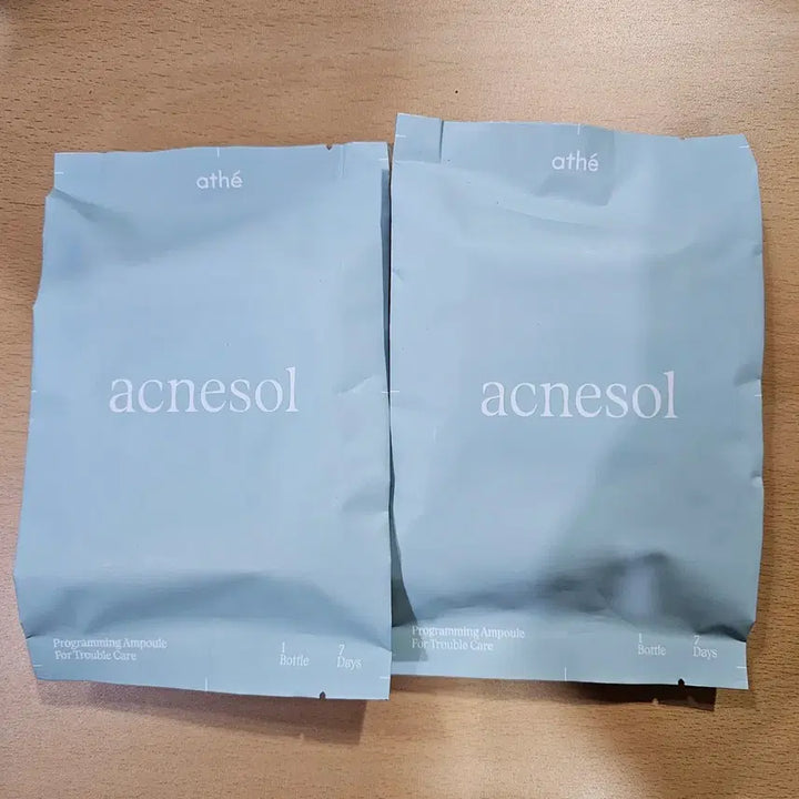 [BUNJANG] A'pieu Acne Solution Programming Ampoule - New (2pcs) / 아떼 아크네솔 프로그래밍 앰플 2개 새상품