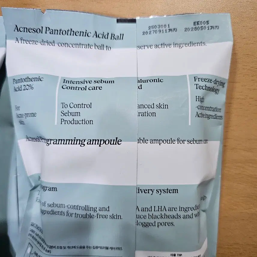 [BUNJANG] A'pieu Acne Solution Programming Ampoule - New (2pcs) / 아떼 아크네솔 프로그래밍 앰플 2개 새상품