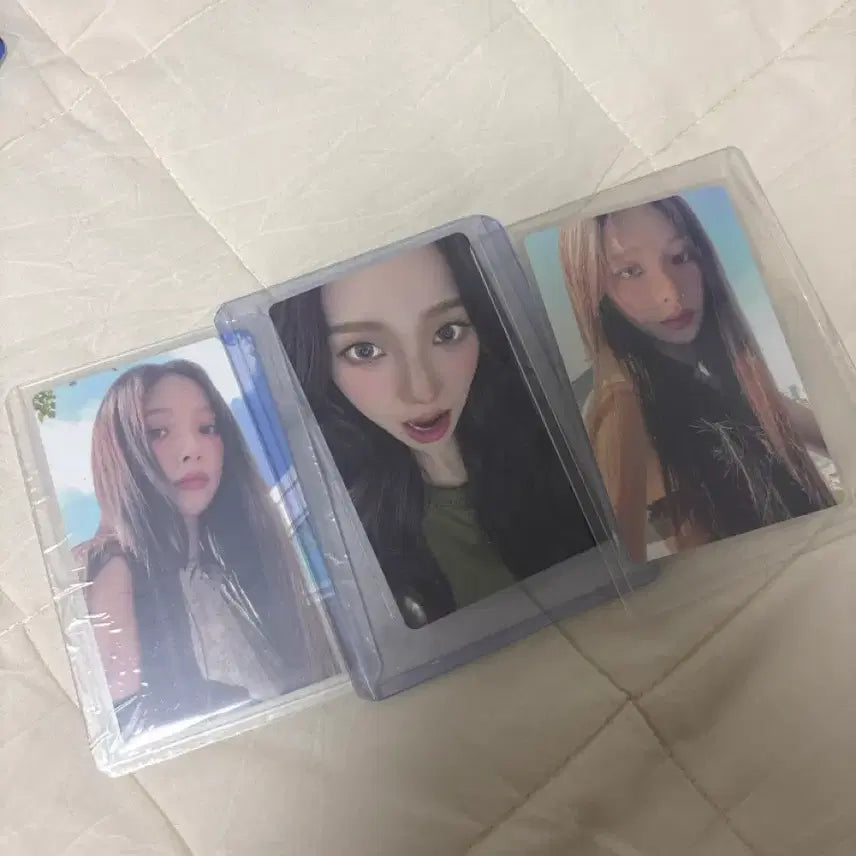 에스파 카리나 에피소드 싱크 블루레이 dvd 포카 양도합니다