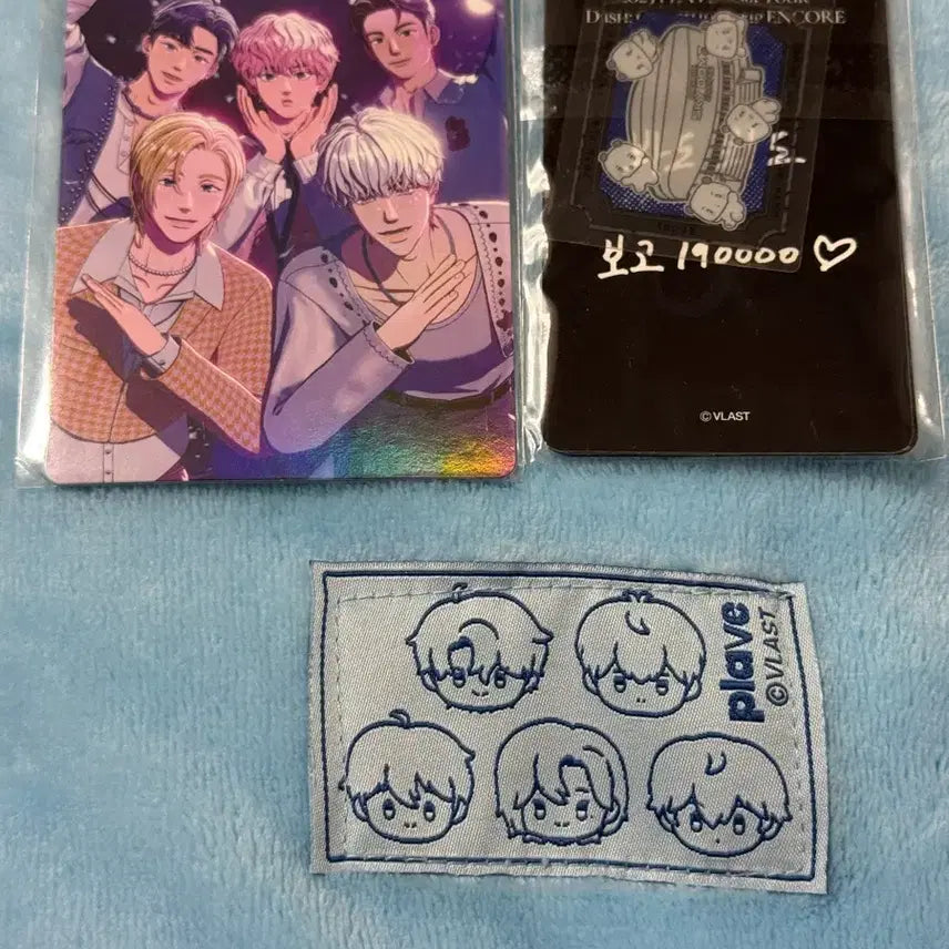 플레이브 고척 콘서트 특전 판매 (담요, 빅포카, 포토카드,스탬프 스티커