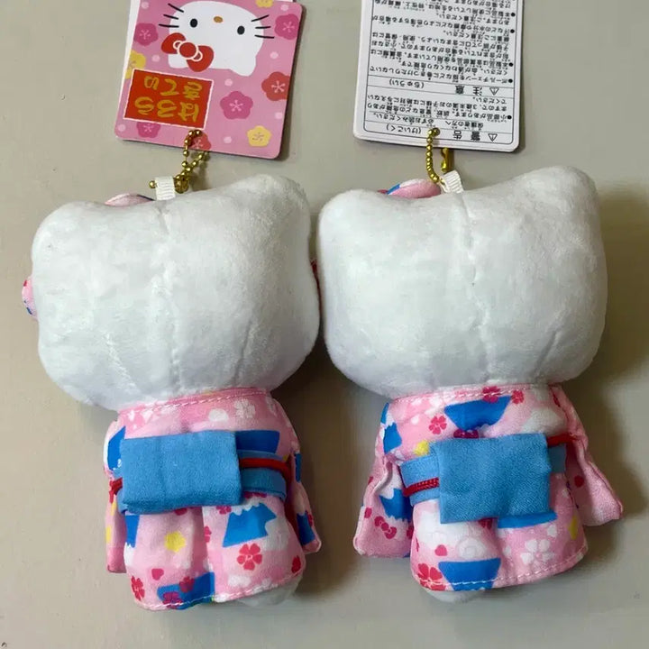 [SOLD OUT] 새상품 핑크 기모노 키티 인형 키링