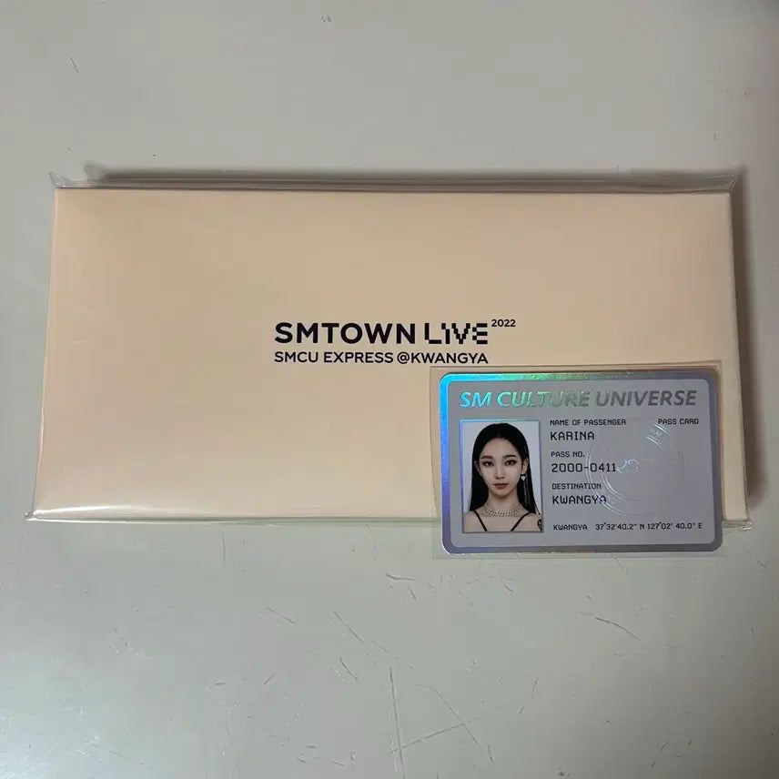 에스파 smcu 카리나 여권