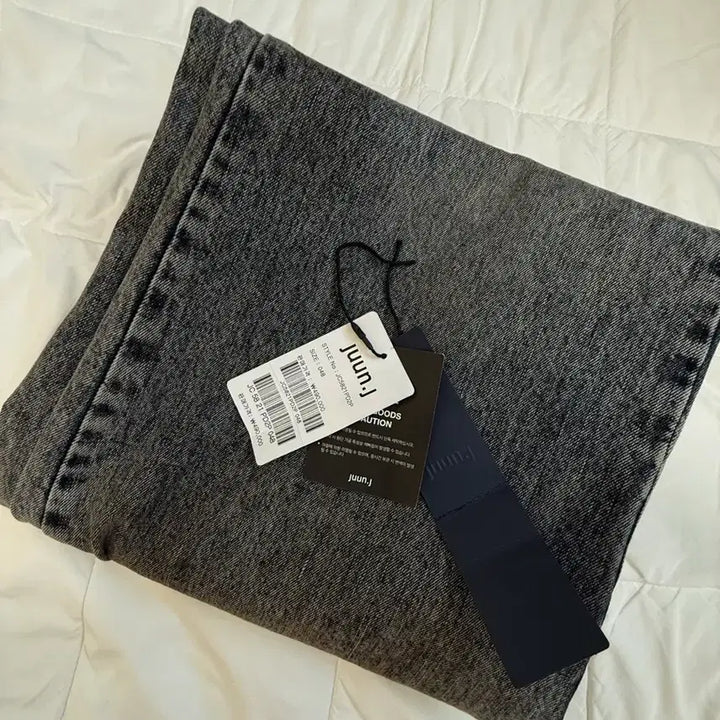 [BUNJANG] JUUN.J Denim Bootcut Pants / (48) 준지 JUUN.J 더티블루 데님 오버렝스 부츠컷 팬츠 - 블루