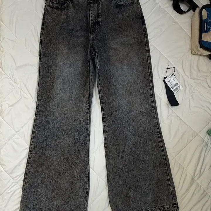 [BUNJANG] JUUN.J Denim Bootcut Pants / (48) 준지 JUUN.J 더티블루 데님 오버렝스 부츠컷 팬츠 - 블루