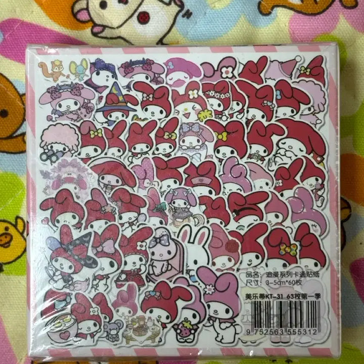 [BUNJANG] Sanrio My Melody Sticker Pack / 산리오 마이멜로디 스티커팩 [새상품]