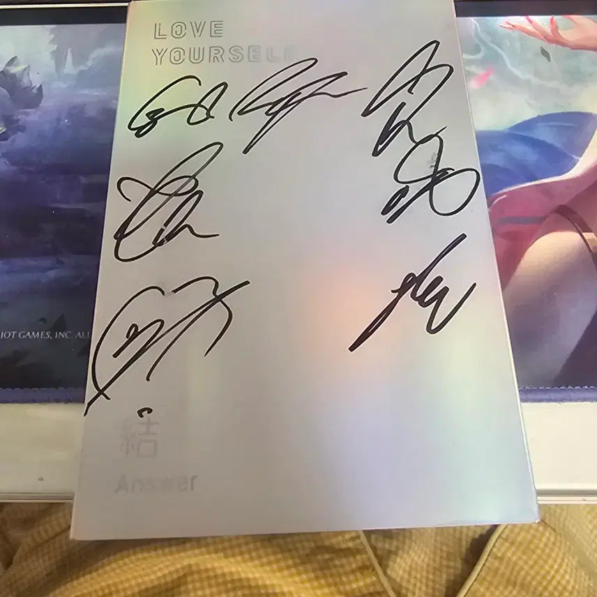 방탄소년단 Love Yourself Answer 앨범 싸인반