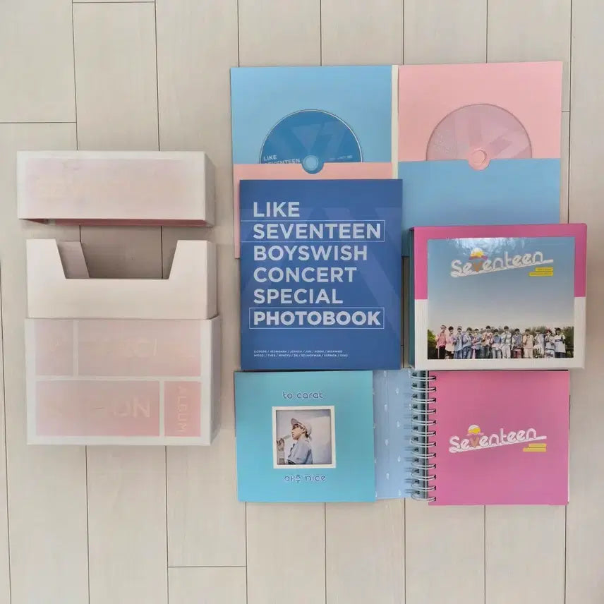 라이크 세븐틴 보이즈 위시 콘서트 스페셜 dvd 디비디