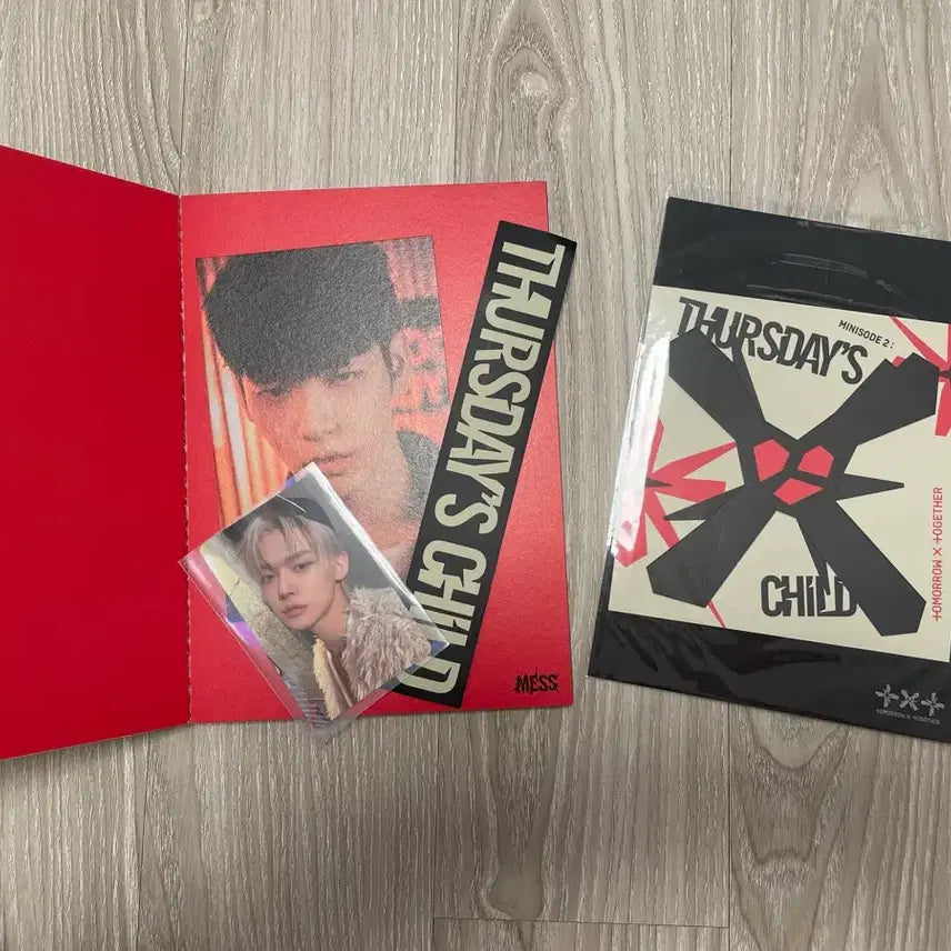투모로우바이투게더 Thursday's Child 앨범 MESS 버전