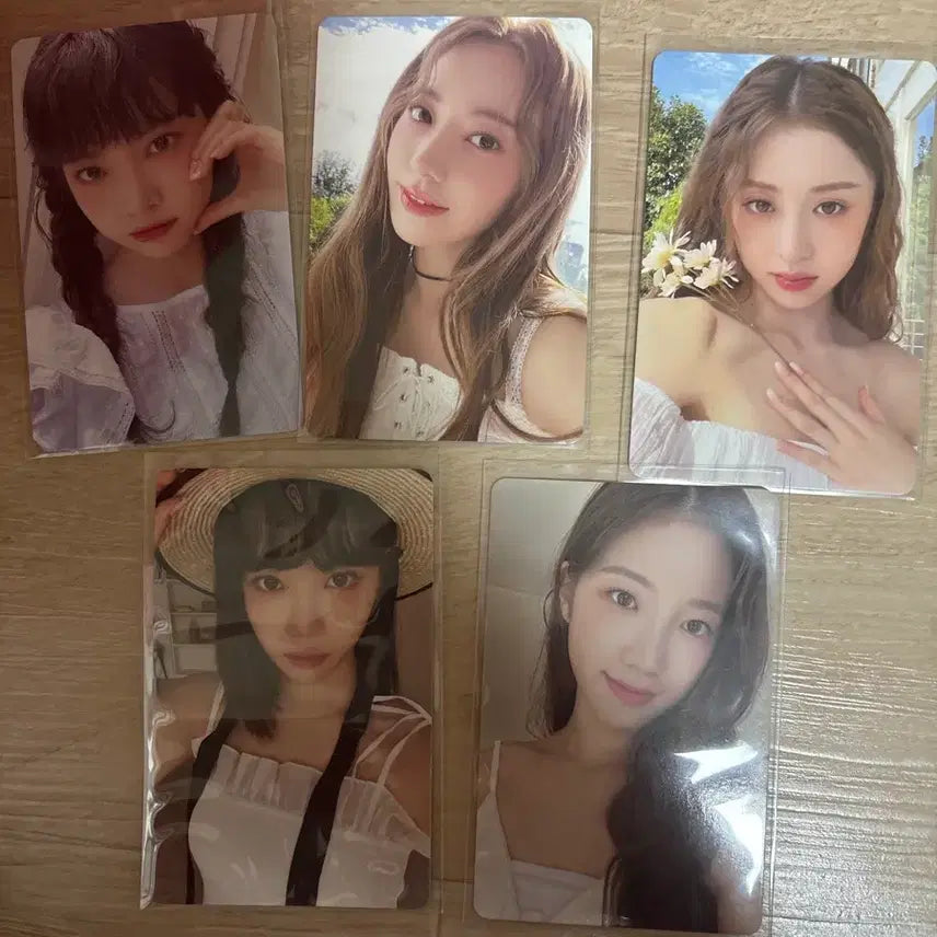 시즌그리키르세라핌 포카 일괄 덤 진짜진짜 많이 넣어드릴께요(앞뒷모습입니다