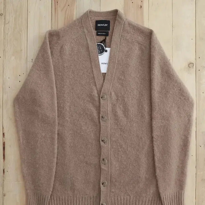 [BUNJANG] Howlin Camel L Cardigan / howlin 하울린 쉐기독 가디건 카멜 L