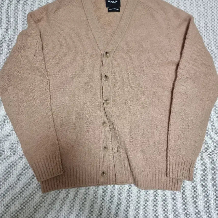 [BUNJANG] Howlin Camel L Cardigan / howlin 하울린 쉐기독 가디건 카멜 L