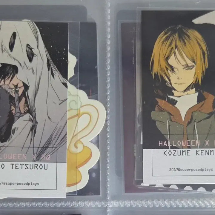 [BUNJANG] Haikyuu Bundle Set Postcard Name Card / 덤 가능) 하이큐 비공굿 엽서 명함 5장 일괄