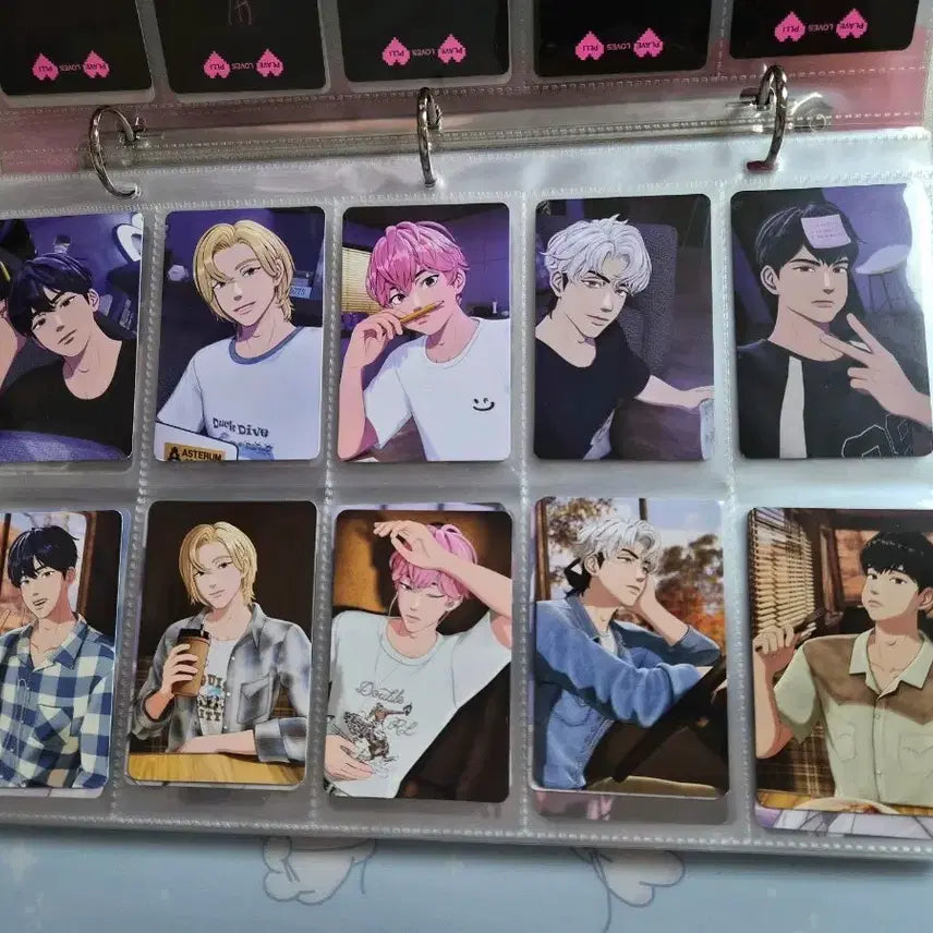 플레이브 2025 시즌그리팅 포카 10장 일괄