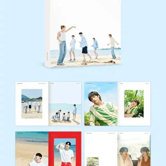 일괄 투바투 미드썸머 스카이블루 연준 범규 수빈 태현 휴닝카이 포카 본품