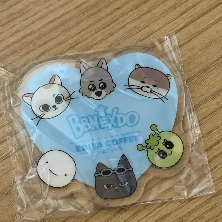 보넥도 이디야 티코스터