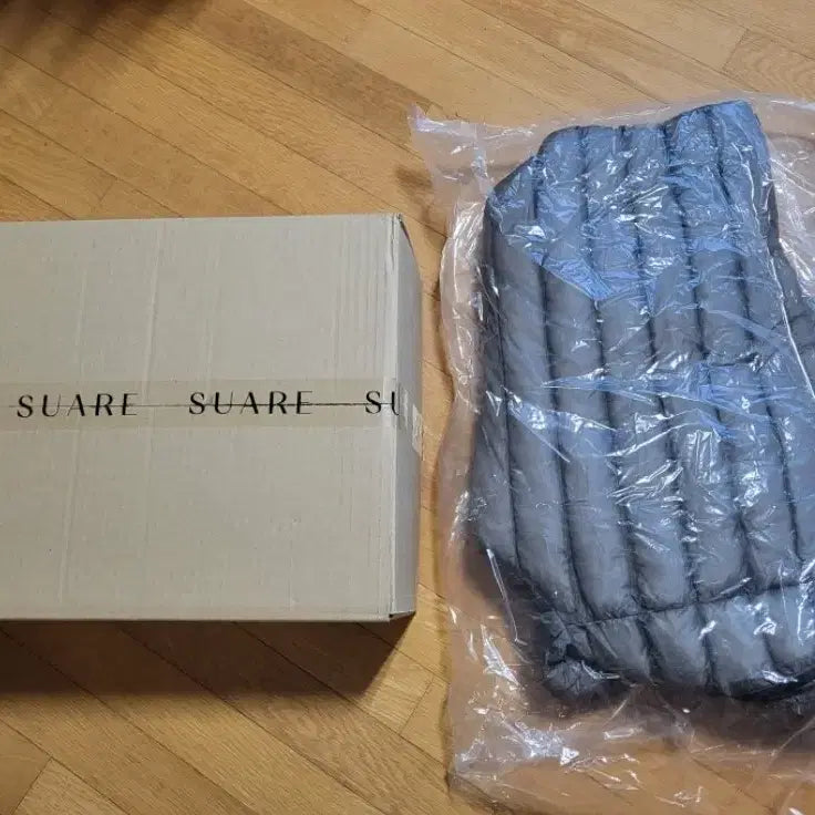 [BUNJANG] Soare Lightweight Padded Jacket Gray / 수아레경량패딩그레이 (남녀동일 제품)