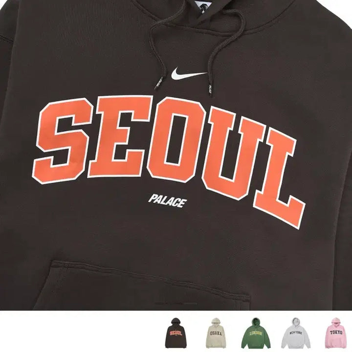 [BUNJANG] Palace Nike Shop Hoodie Brown (Size L) / [L]팔라스 x 나이키 샵 후드 홍대 브라운 - 25FW