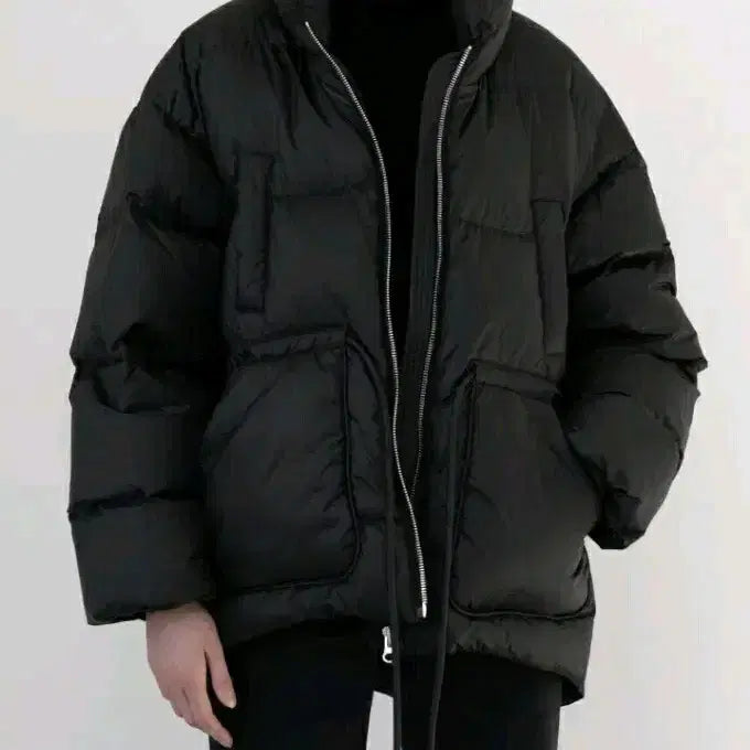 [BUNJANG] Le L'ESSENCE Waist String Point Down Padded Jacket / Le 허리 스트링 포인트 다운 패딩, Free