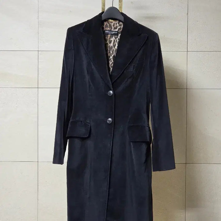[BUNJANG] Dolce & Gabbana Velvet Coat / 돌체앤가바나 벨벳 코트