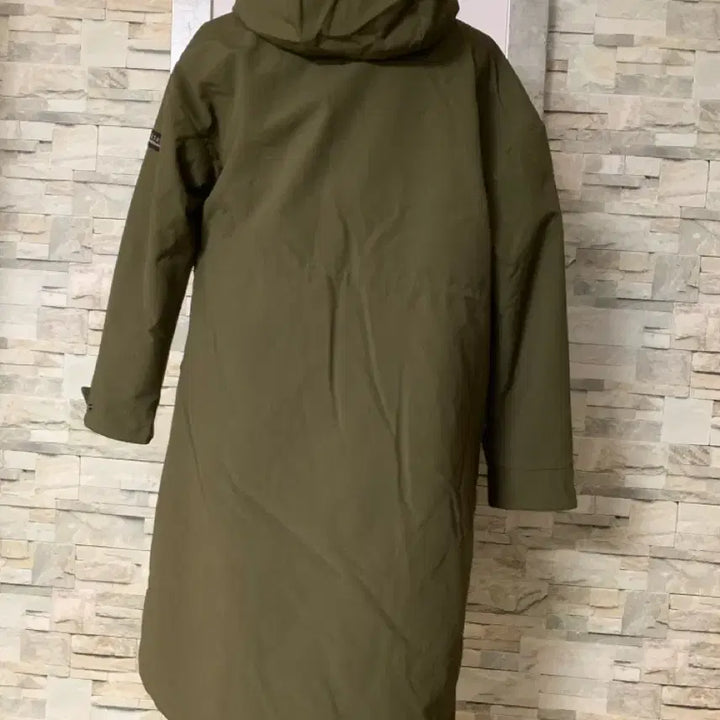 [BUNJANG] Skechers Trench Hooded Long Jacket Coat / 스케처스 트렌치야상 후드 롱점퍼코트