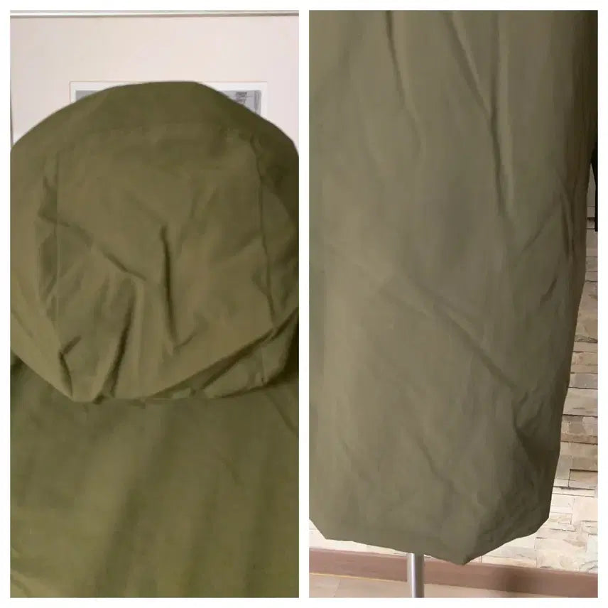[BUNJANG] Skechers Trench Hooded Long Jacket Coat / 스케처스 트렌치야상 후드 롱점퍼코트